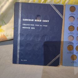 Lincoln Head Cent Collection Book 1(contact info removed). $90
