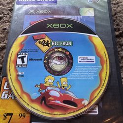 Xbox hit and run the Simpsons
