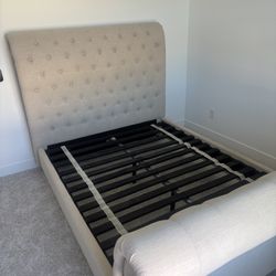 Queen Bed Frame & Headboard