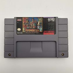 Romance of the Three Kingdoms III Dragon of Destiny Tested (Super Nintendo) SNES