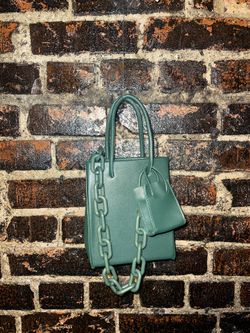 Deep Green Mini Chain Bag