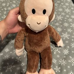 Curious George stuffed animal