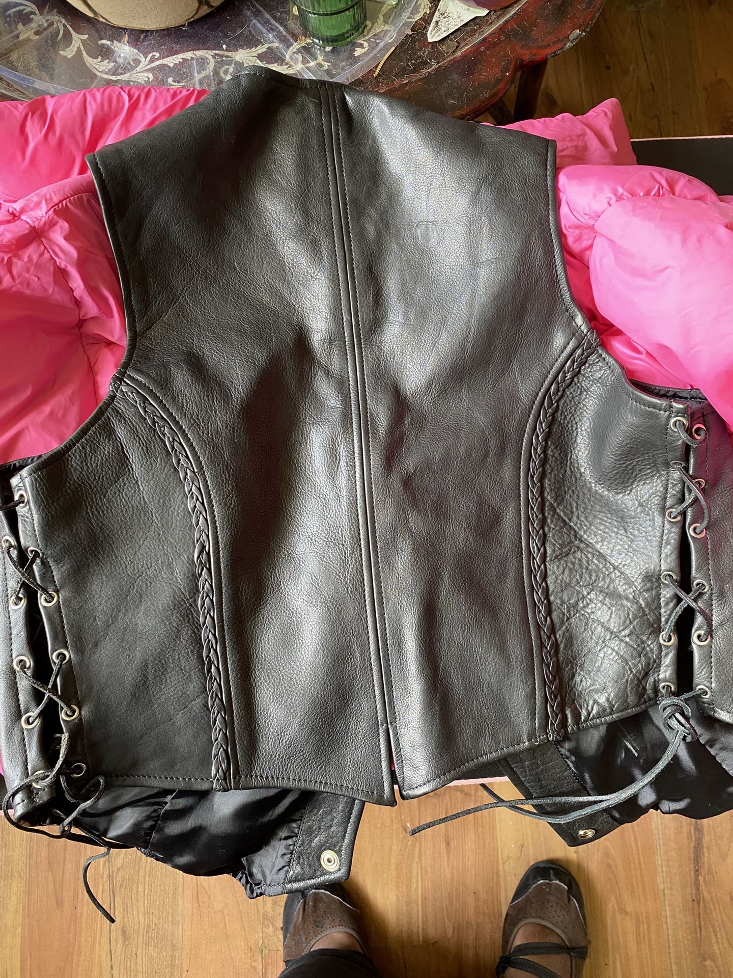 XL Leather Vest