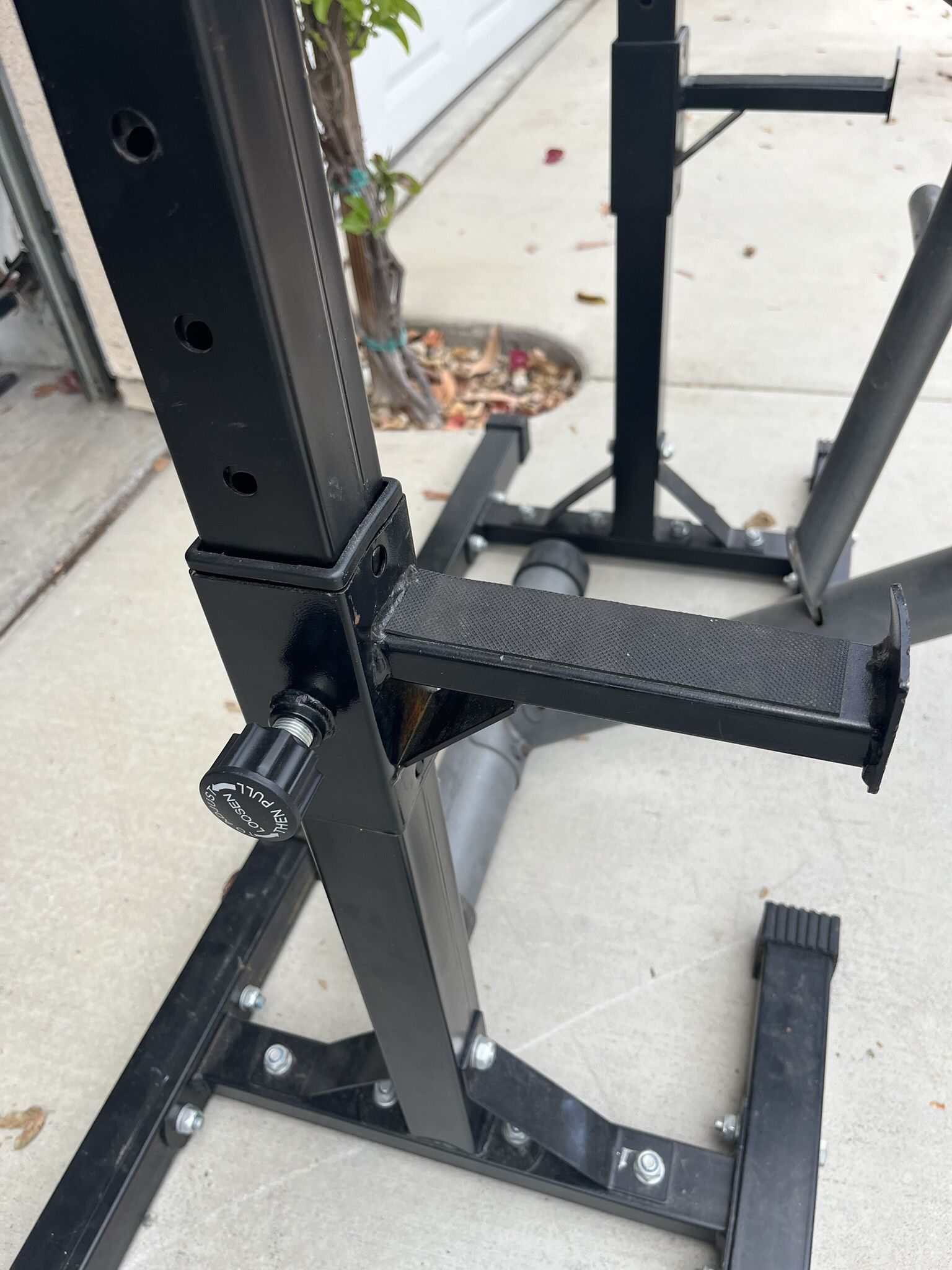 Squat Rack And Bench Press