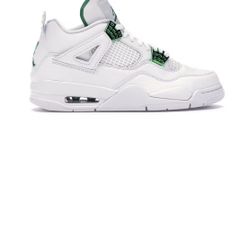 jordan 4 retro metallic green