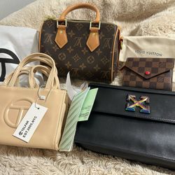 Louis Vuitton, Telfar, Off white handbags