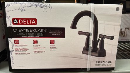 Delta Chamberlain Centers Bathroom Faucet