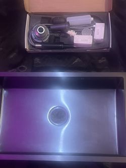 **304 FAUCET & MODERN STAINLESS STEEL KITCHEN SINK**