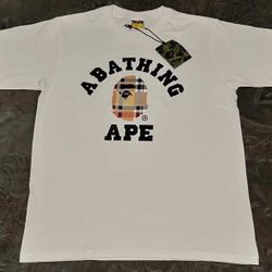 BAPE Check College Tee
