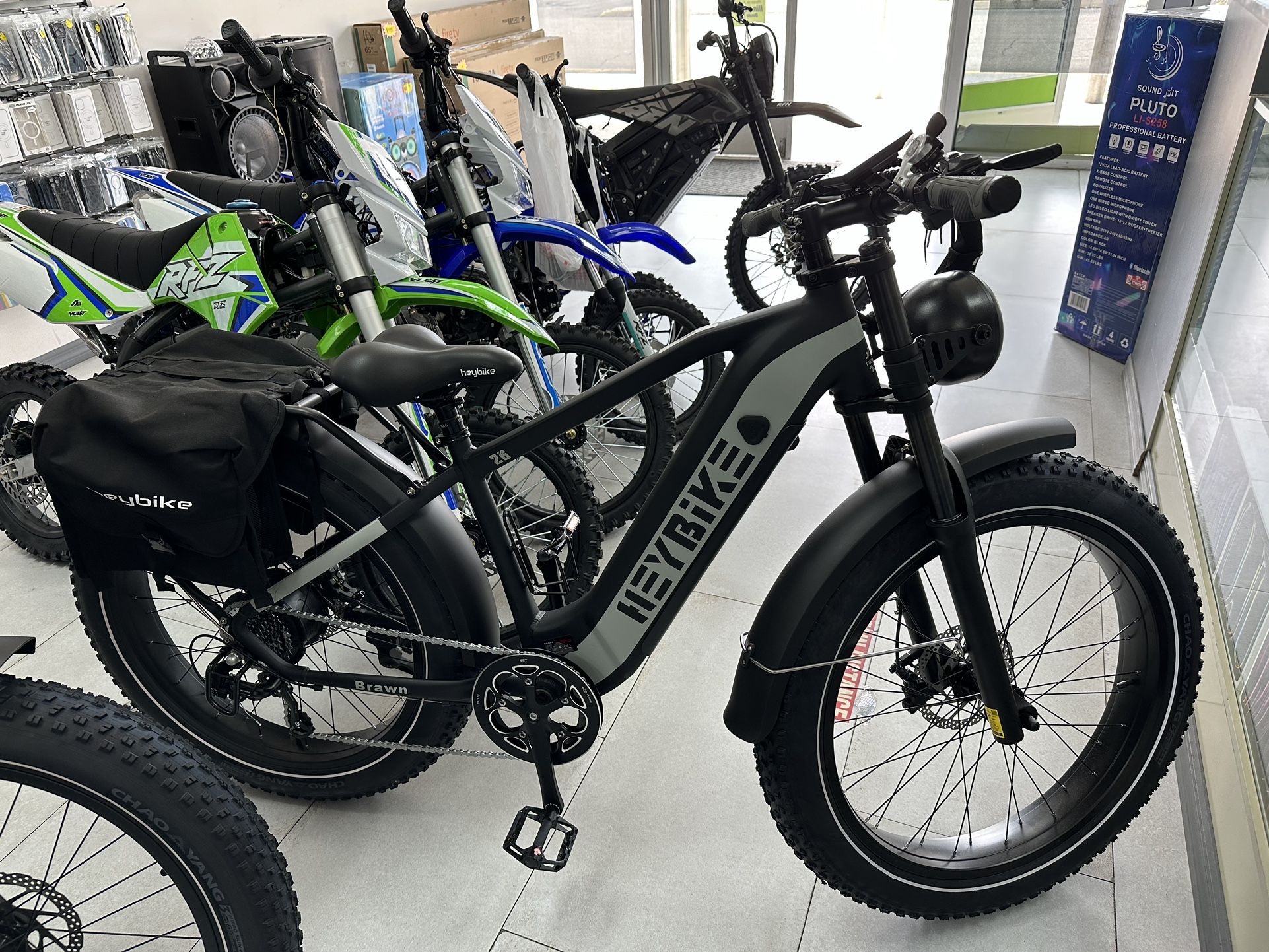 HeyBike Brawn Electric Bicycle 28MPH! Finance For $50 Down Payment!!