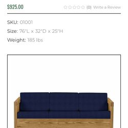 This End Up Sofa/2 Chairs/ Drawer Table 