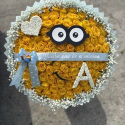 Yellow Flowers Ramo Buchon Flower Roses Bouquet Roses 