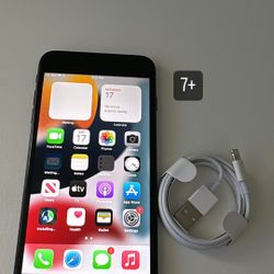 iPhone 7+ 128gb. Like New And Unlocked! 