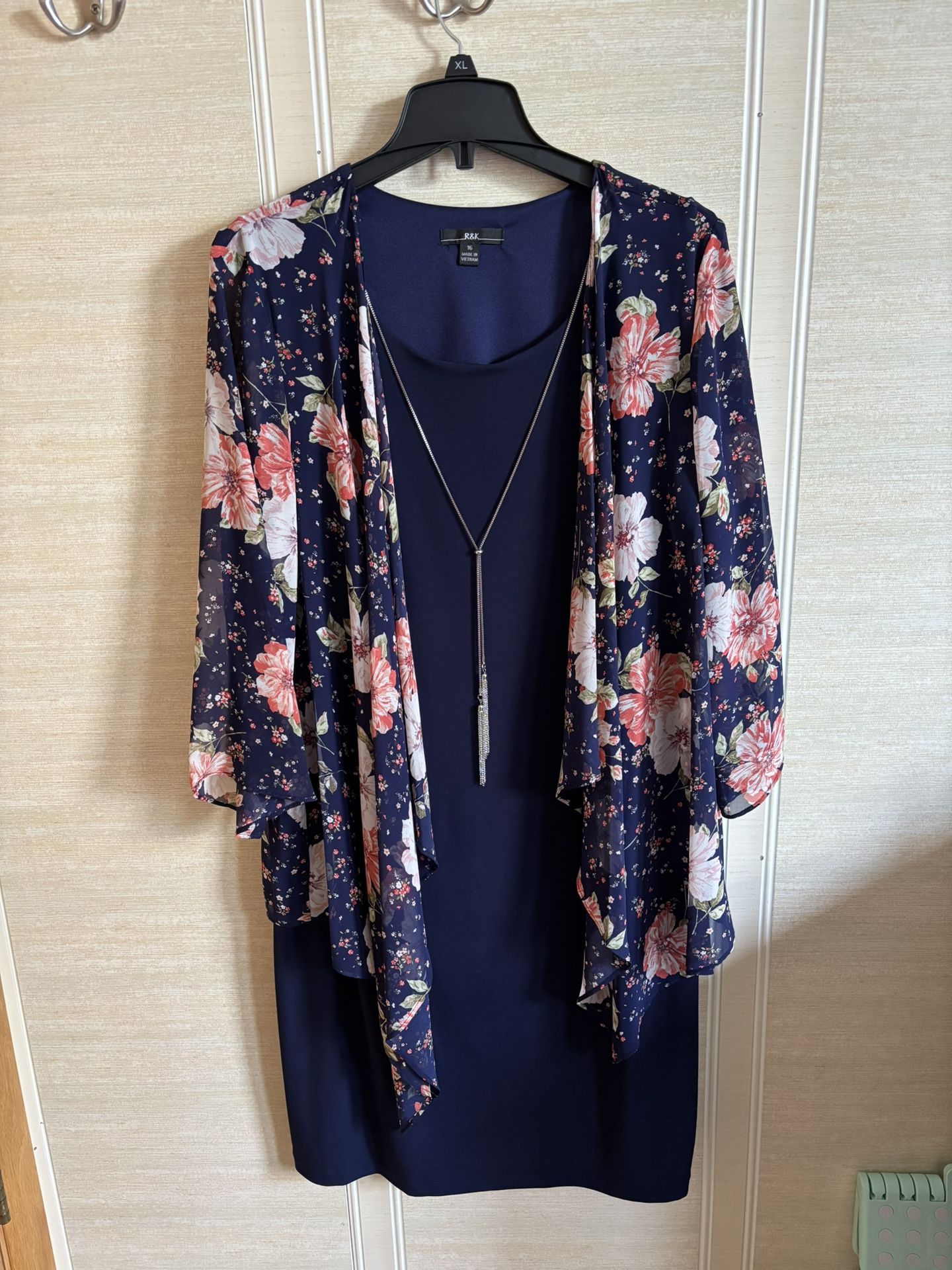 R & K Jacket Dress Size 16