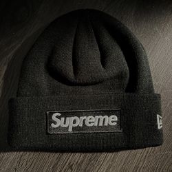Black Supreme Beanie