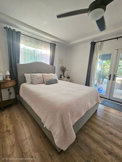 Pottery Barn Raleigh Queen Bed + Boxspring