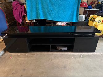 TV stand with LED lights