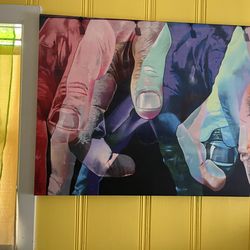 Art painting  40” by 30 in good condition