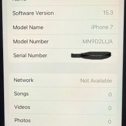 iPhone 7 32 gb Unlocked