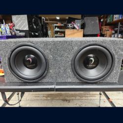 Diamond Audio D3 10" Subs In Custom Sealed Box
