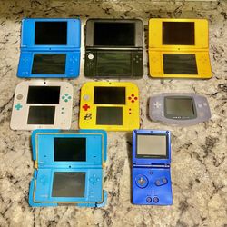 Nintendo Handheld Consoles Ds DSi XL 3ds Xl 2ds Advance Gameboy Sp 