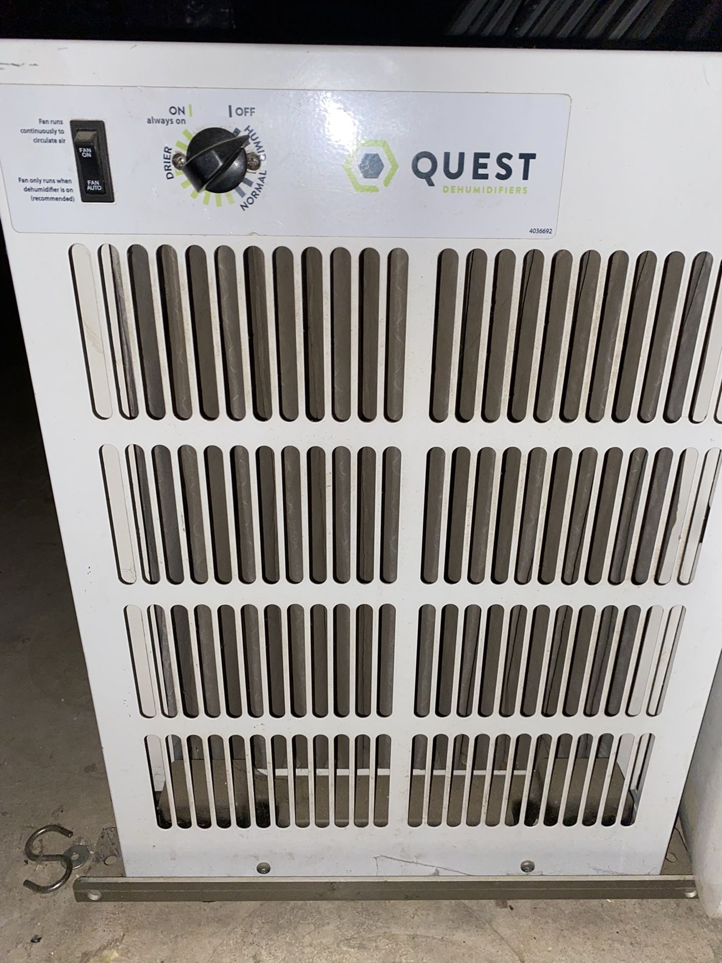 Quest Dual Dehumidifier