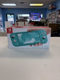 Nintendo Switch Lite Handheld Console - Turquoise like New