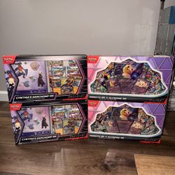 Pokemon Collection boxes 