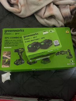 4combo pack with 2 batteries pack