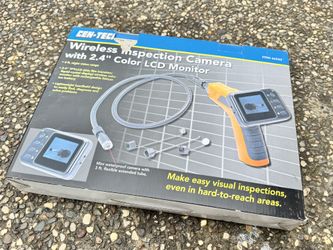 Cen-Tech Wireless inspection camera 2.4” LCD Screen 