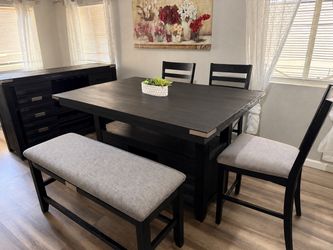 Dining Room Set with Sideboard/Buffet