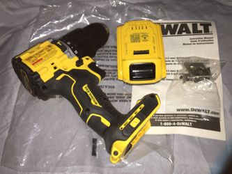NEW Dewalt Hammer Drill ATOMIC 20-Volt MAX Brushless Cordless 1/2 in.