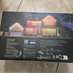 Govee Permanent Outdoor Lights 2, 150ft RGBIC Outdoor Lights with 108 LED Lights, IP67 Waterproof, 100 Scene Modes