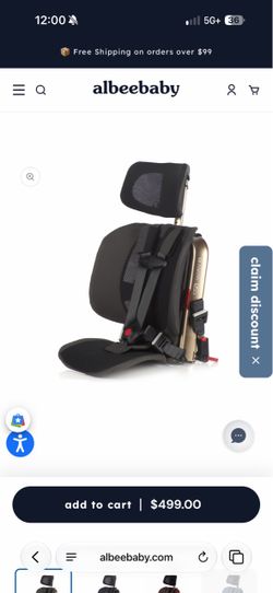 WAYB Pico Foldable Travel Car Seat