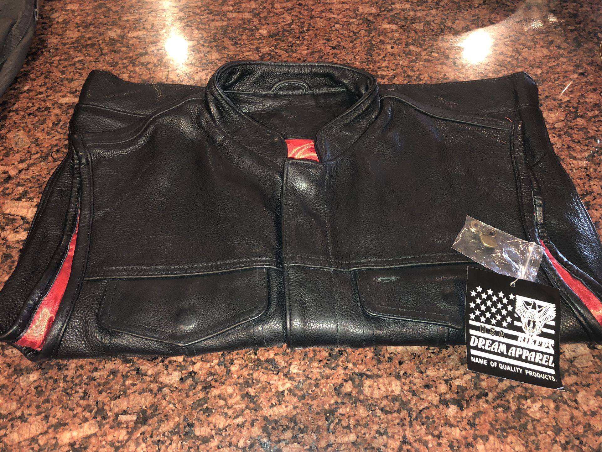 Leather Vest!