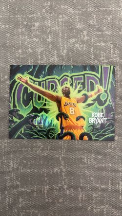Kobe Bryant Cursed Lakers #8 Trading Card