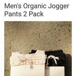100% Organic Cotton Joggers Harvest &mill