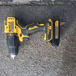 20v Dewalt 1/2" Drill And Battery Only
