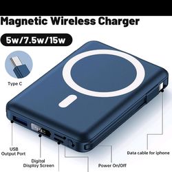 Power Bank magnetic for iPhone and Android