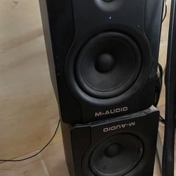 M Audio Bx5 Studio Speakers