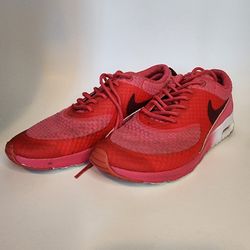Red Athletic Mesh Sneakers – Size 7.5