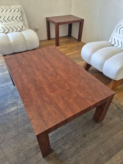 Coffee and en table.