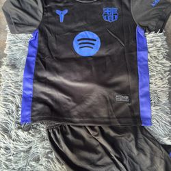 Barcelona Lamine Yamal Kids Soccer Jersey 