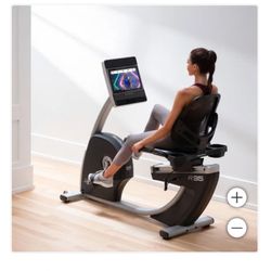 Exercise bike workout gym equipment