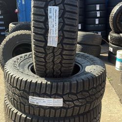 35x12.50R17 HANKOOK DINAPRO XT  (4 TIRES NEW) INCLUDED INSTALLATION AND BALANCING (PROMOTION)✅