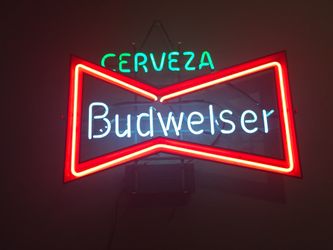 Budweiser neon