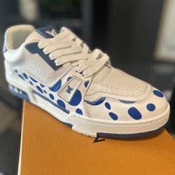 Men LV Trainers Sneakers Size (46) 12