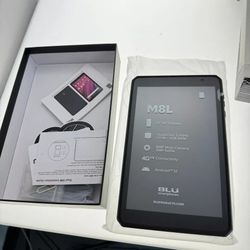 BLU M8L Tablet, Wi-Fi + 4G (Unlocked),  8in - Black - 32 GB - Unlocked