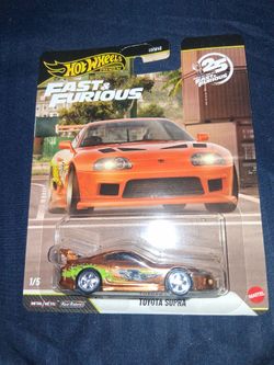 Hotwheels "Fast &Furious " Toyota Supra CHASE