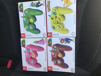 Nintendo switch/ game cube Mario and Pokémon controllers 45 each